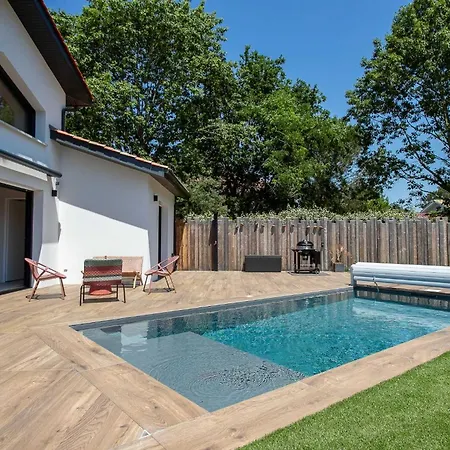 La Parenthese Avec Piscine Chauffee Et Climatisation Andernos-les-Bains
