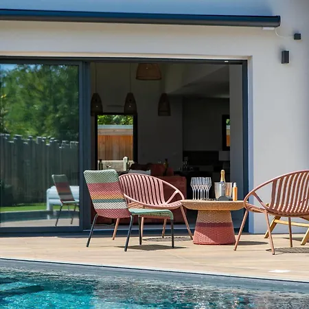 Βίλα La Parenthese Avec Piscine Chauffee Et Climatisation Andernos-les-Bains